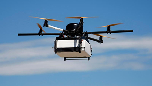 Drone-kuljetuksia kokeillaan Suomenlahden yli Helsingistä Tallinnaan